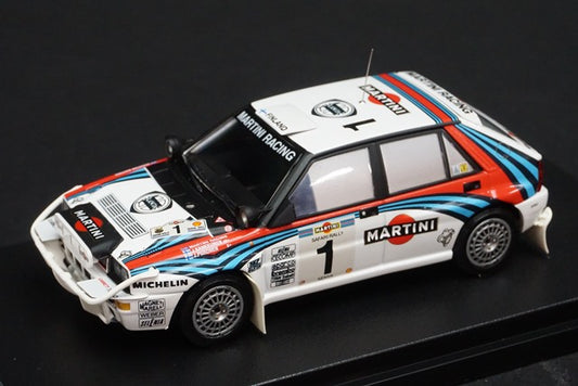 1:43 HPI 8180 Lancia Delta HF Integrale Safari Rally 1992 #1 MARTINI