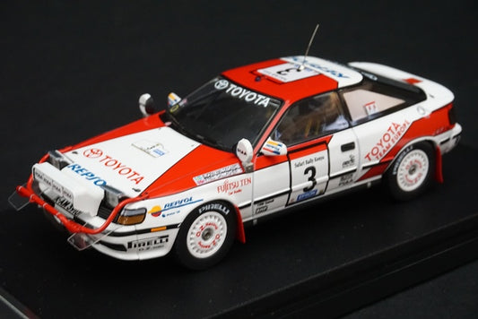 1:43 HPI 8087 Toyota Celica GT-Four Safari 1990 #3 model car