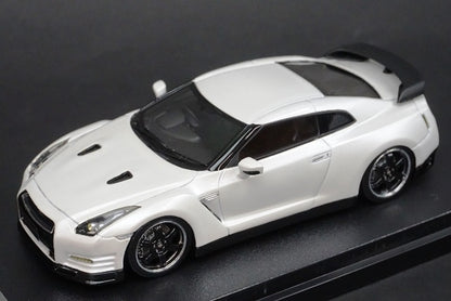 1:43 HPI 8313 MIRAGE Nissan GT-R SpecV 2011MY R35 Brilliant White Pearl