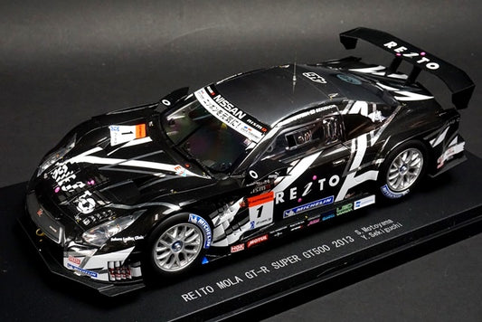 1:18 EBBRO 81007 Late Mora GT-R Super GT500 2013 #1 Resin Model model car