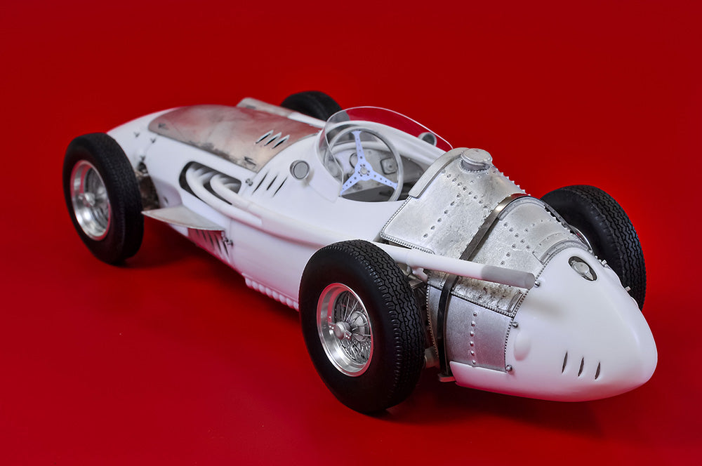 [ Back-order ] Model Factory HIRO  K716 1:20 Fulldetail Kit 250F Ver.B 1957 Rd.2 Monaco GP Winner #32 J.M.Fangio MFH