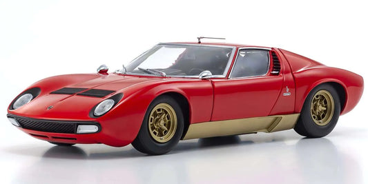 KS08317RG KYOSHO 1:18 Lamborghini Miura P400SV Red / Gold