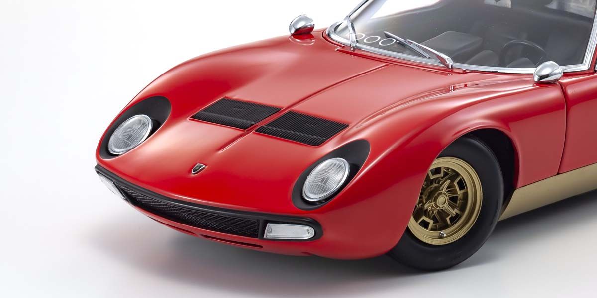 KS08317R KYOSHO 1:18 Lamborghini Miura P400SV Red