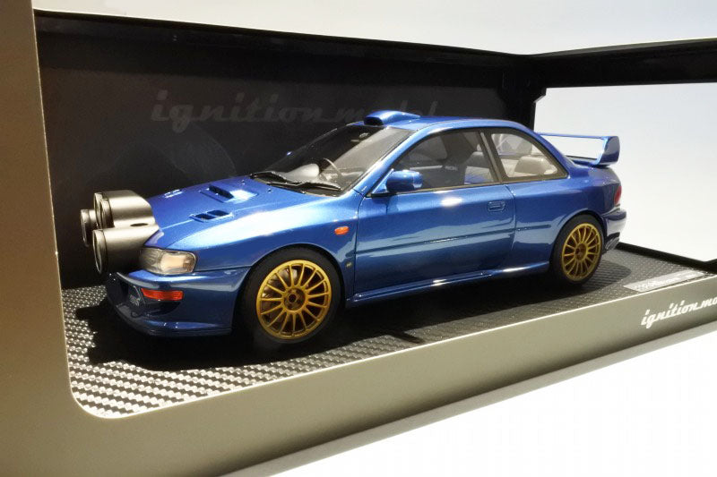 IG1636 ignition model 1:18 Subaru Impreza 22B-STi Version (GC8 Kai) Blue Light Pods Ver.