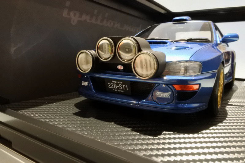 IG1636 ignition model 1:18 Subaru Impreza 22B-STi Version (GC8 Kai) Blue Light Pods Ver.