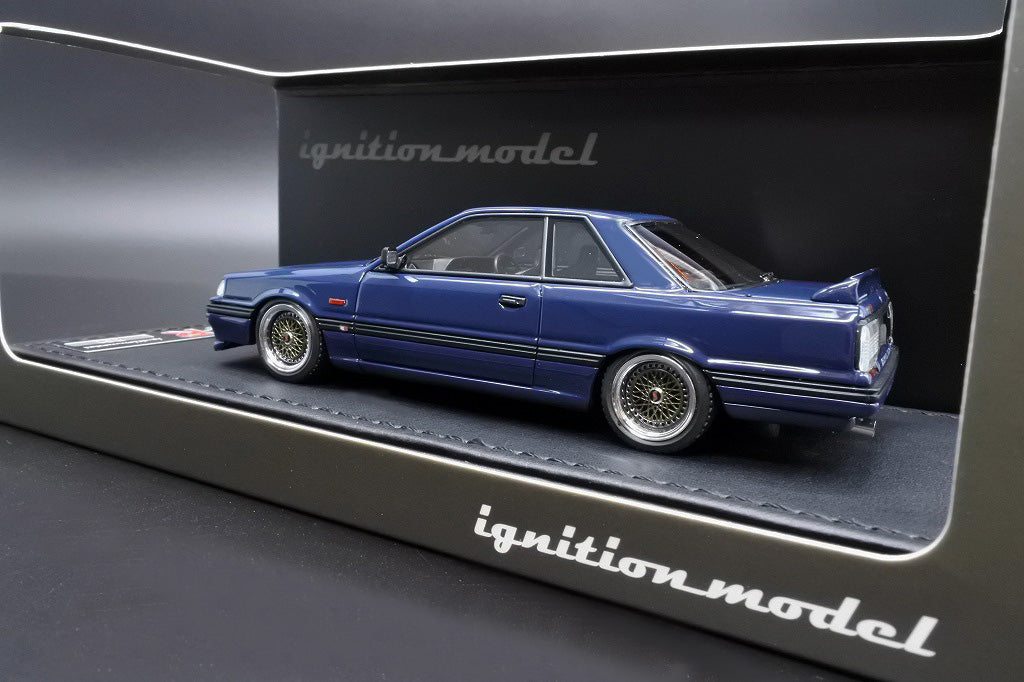 IG2088 ignition model 1:43 Nissan Skyline GTS-R (R31) Blue Black