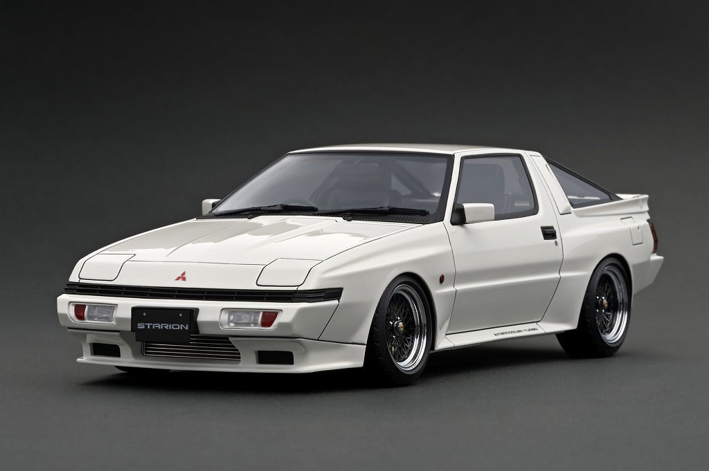 IG1793 ignition model 1:18 Mitsubishi STARION 2600 GSR-VR (E-A187A) White