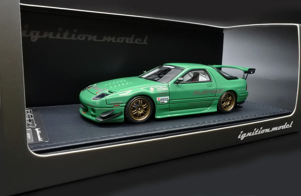 IG2141 ignition model 1:43 Mazda RX-7 (FC3S) RE Amemiya Green