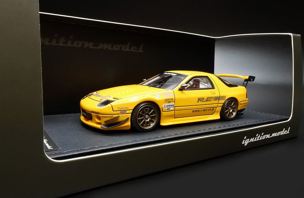 IG2138 ignition model 1:43 Mazda RX-7 (FC3S) RE Amemiya Yellow