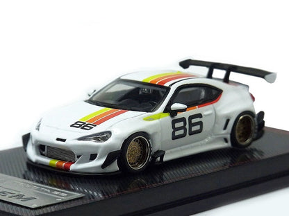 IG2408 ignition model 1:64 Toyota PANDEM 86 V3 White