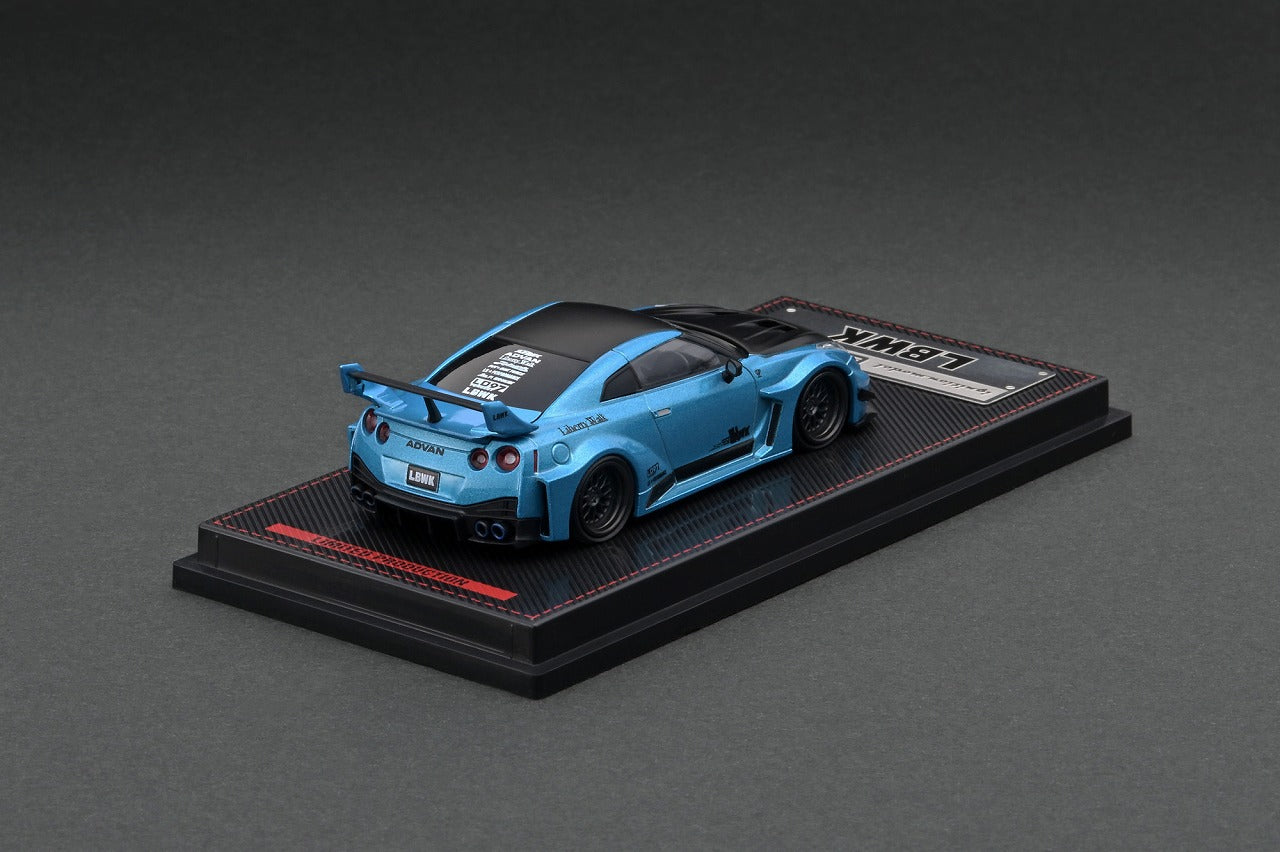 IG2385 ignition model 1:64 Nissan LB-Silhouette WORKS GT 35GT-RR Light Blue Meta