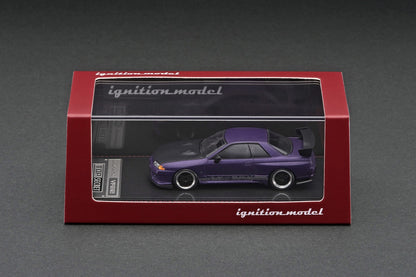 IG2396 ignition model 1:64 TOP SECRET GT-R VR32 Matte Purple Metallic