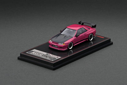 IG2393 ignition model 1:64 TOP SECRET GT-R VR32 Pink model car