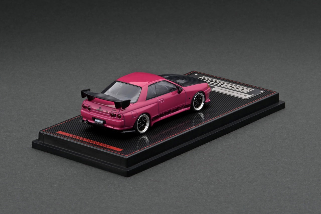 IG2393 ignition model 1:64 TOP SECRET GT-R VR32 Pink model car