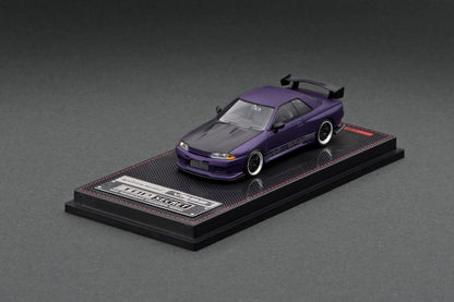 IG2396 ignition model 1:64 TOP SECRET GT-R VR32 Matte Purple Metallic