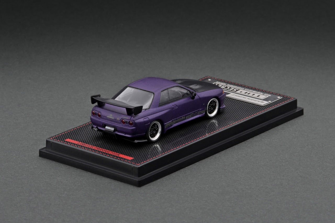 IG2396 ignition model 1:64 TOP SECRET GT-R VR32 Matte Purple Metallic