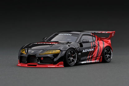 IG2148 ignition model 1:43 PANDEM Supra A90 ADVAN Black/Red WEB Limited