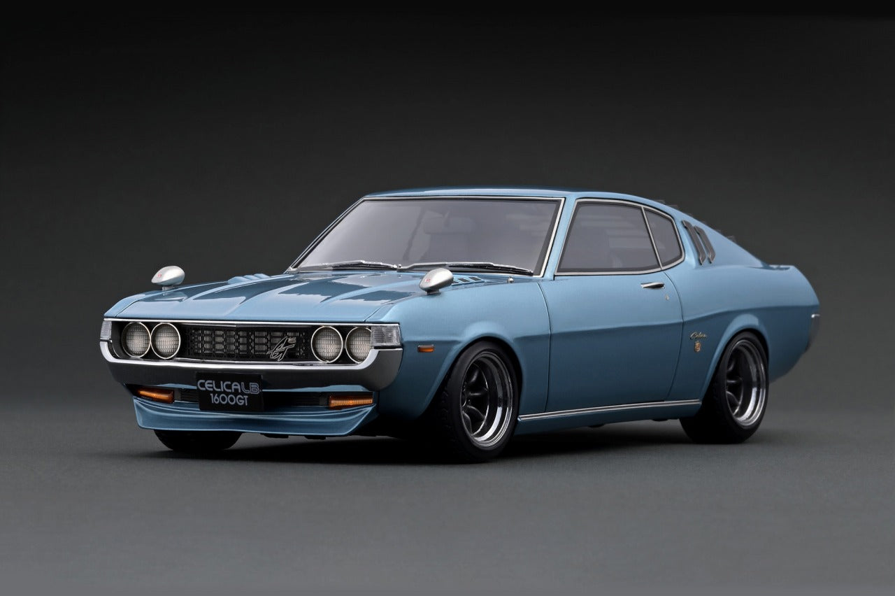 IG2602 ignition model 1:18 Toyota Celica 1600GT LB TA27 Blue Metallic