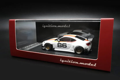 IG2408 ignition model 1:64 Toyota PANDEM 86 V3 White