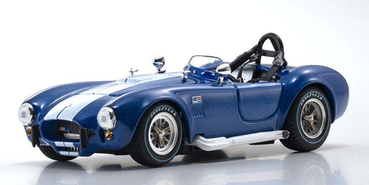 KS03019MBL KYOSHO 1:43 Shelby Cobra 427 S/C Racing Screen Blue