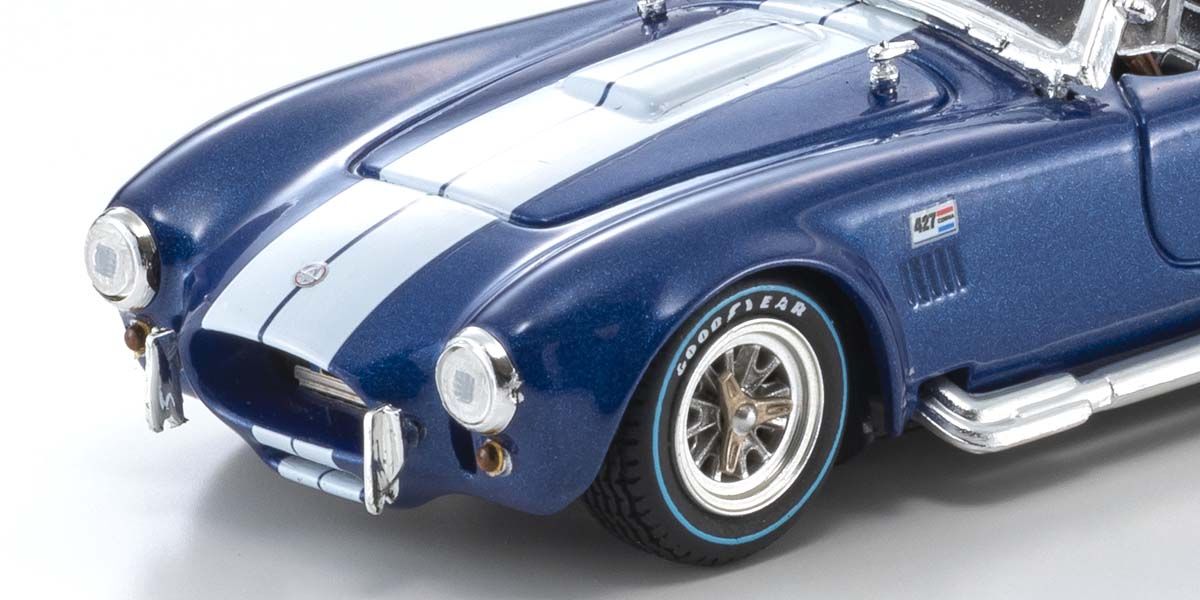 KS03018MBL KYOSHO 1:43 Shelby Cobra 427 S/C Normal Screen Blue