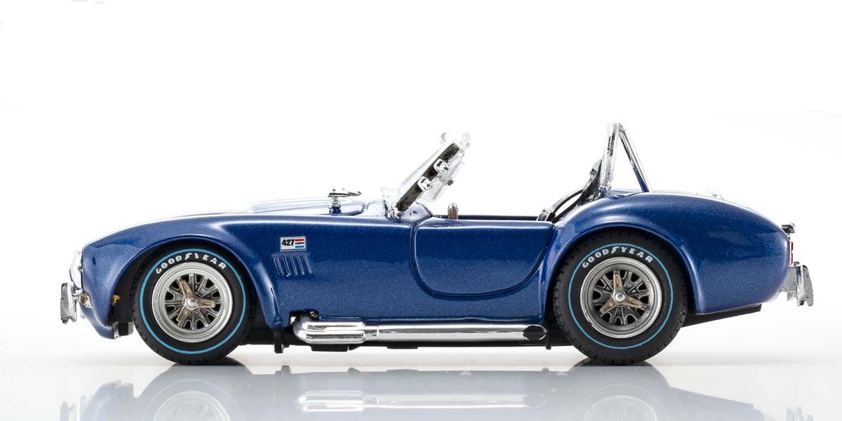 KS03018MBL KYOSHO 1:43 Shelby Cobra 427 S/C Normal Screen Blue