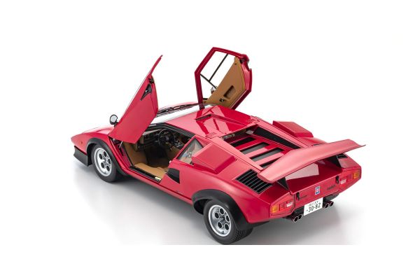 KS08617R KYOSHO 1:12 Lamborghini Countach Walter Wolf Red