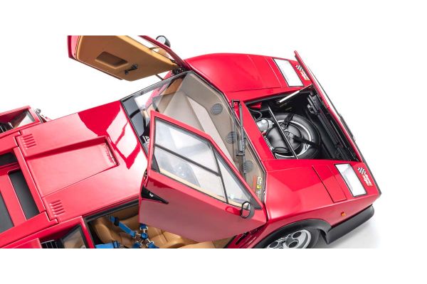 KS08617R KYOSHO 1:12 Lamborghini Countach Walter Wolf Red