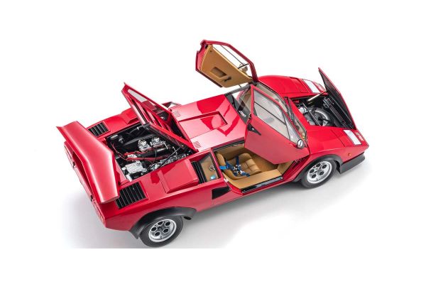 KS08617R KYOSHO 1:12 Lamborghini Countach Walter Wolf Red