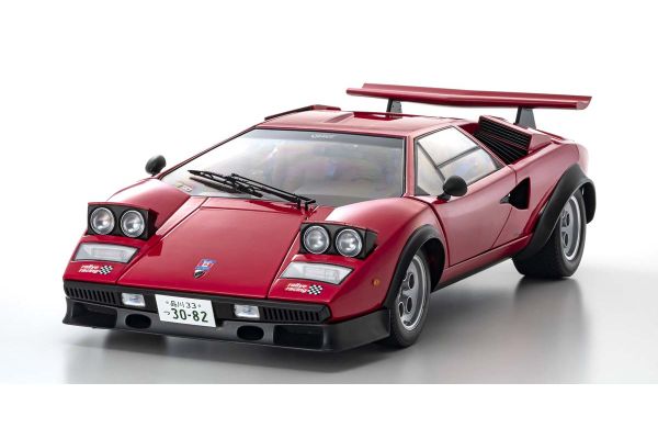 KS08617R KYOSHO 1:12 Lamborghini Countach Walter Wolf Red