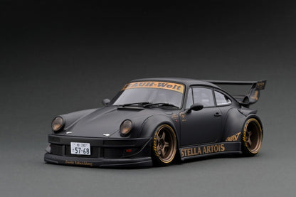 IG2523 ignition model 1:43 RWB 964 Matte Black