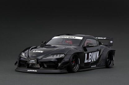 IG2649 ignition model 1:18 LB-WORKS Toyota Supra A90 Black