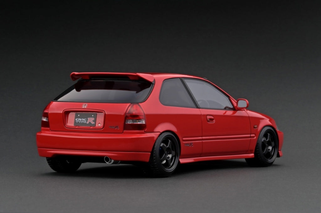 IG2677 ignition model 1:18 Honda Civic EK9 Type R Red