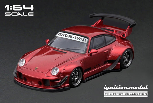 IG2846 ignition model 1:64 RWB 993 Red MetaIIic