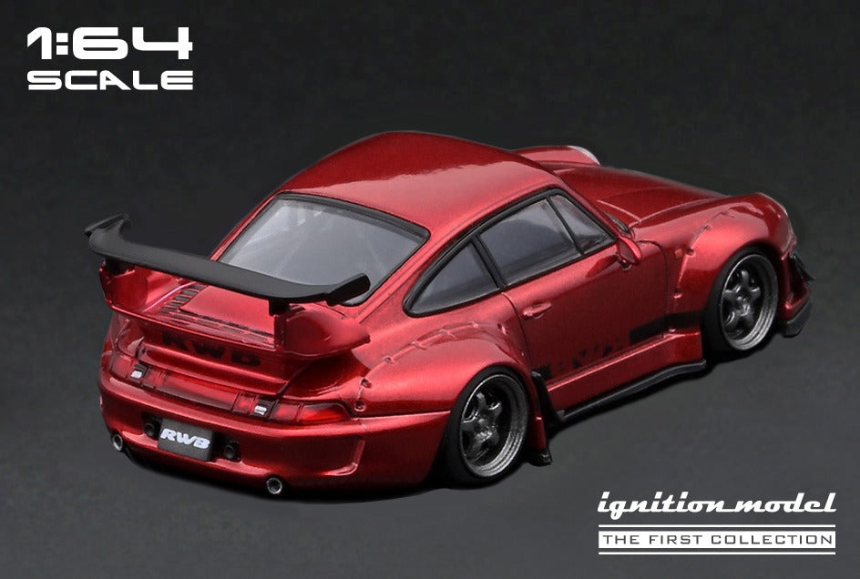 IG2846 ignition model 1:64 RWB 993 Red MetaIIic