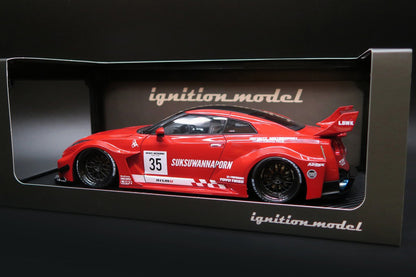 MC-IG2444 ignition model 1:18 Nissan LB-Silhouette WORKS GT 35GT-RR Red #35