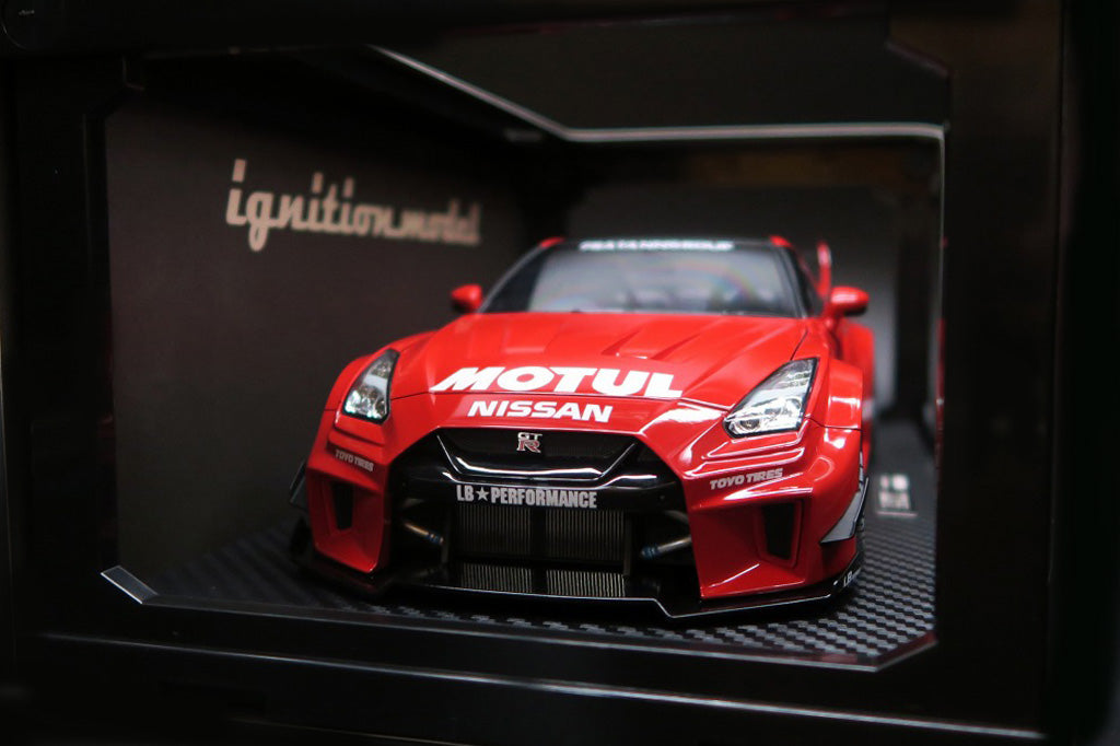 MC-IG2444 ignition model 1:18 Nissan LB-Silhouette WORKS GT 35GT-RR Red #35