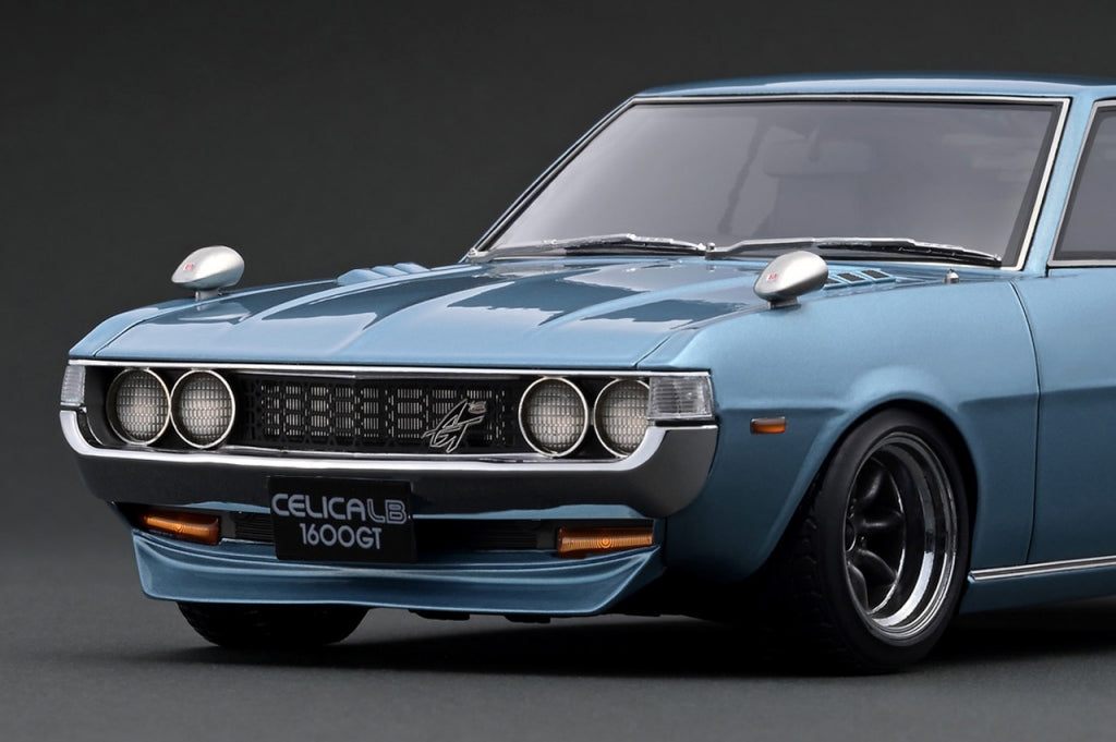 IG2602 ignition model 1:18 Toyota Celica 1600GT LB TA27 Blue Metallic