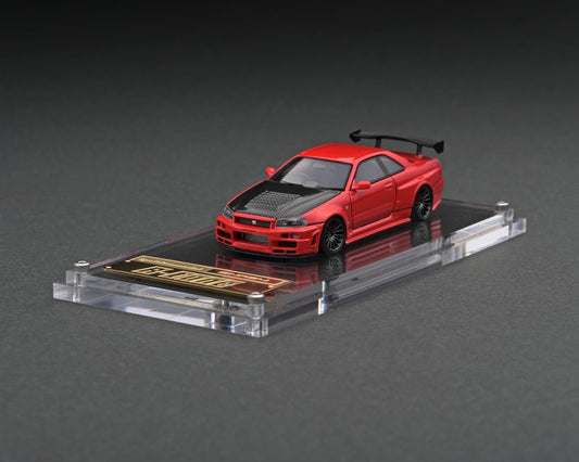 IG2578 ignition model 1:64 Nissan NISMO R34 GT-R R-tune Red