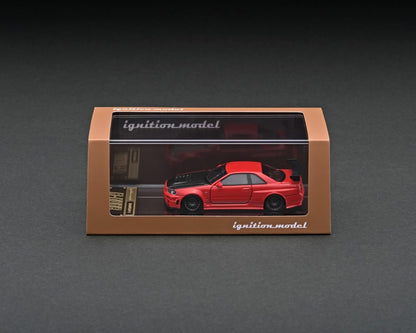 IG2578 ignition model 1:64 Nissan NISMO R34 GT-R R-tune Red