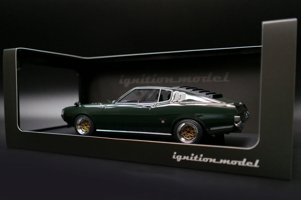 IG2600 ignition model 1:18 Toyota Celica 1600GT LB TA27 Green