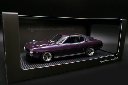 IG2601 ignition model 1:18 Toyota Celica 1600GT LB TA27 Purple Metallic