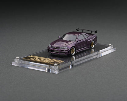 IG2720 ignition model 1:64 Nissan NISMO R34 GT-R R-tune Purple