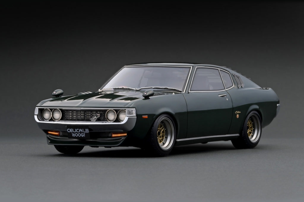 IG2600 ignition model 1:18 Toyota Celica 1600GT LB TA27 Green