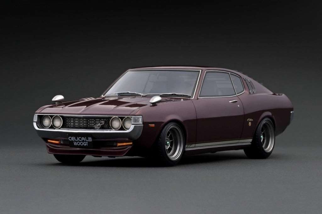 IG2601 ignition model 1:18 Toyota Celica 1600GT LB TA27 Purple Metallic