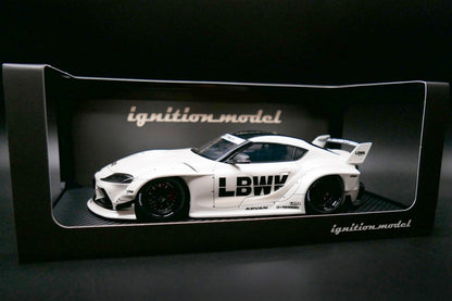 IG2648 ignition model 1:18 Toyota LB WORKS Supra A90 White