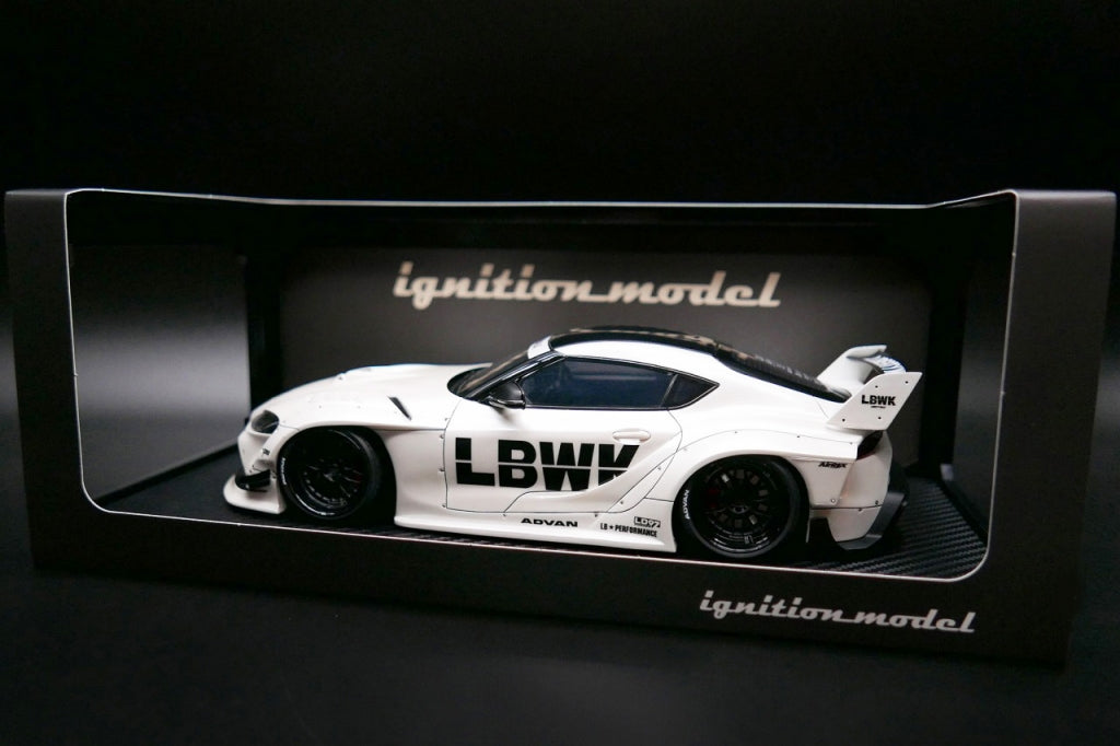 IG2648 ignition model 1:18 Toyota LB WORKS Supra A90 White