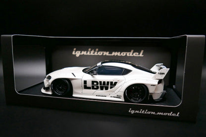 IG2648 ignition model 1:18 Toyota LB WORKS Supra A90 White