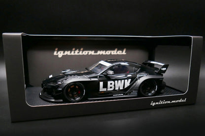 IG2649 ignition model 1:18 LB-WORKS Toyota Supra A90 Black