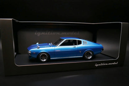 IG2602 ignition model 1:18 Toyota Celica 1600GT LB TA27 Blue Metallic